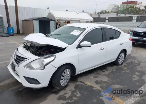 2019 Nissan Versa 1.6 Sv z USA, uszkodzony, nr VIN 3N1CN7AP3KL852807
